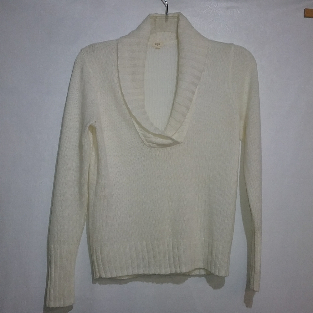 J Crew Women's wool blend pullover sweater size M